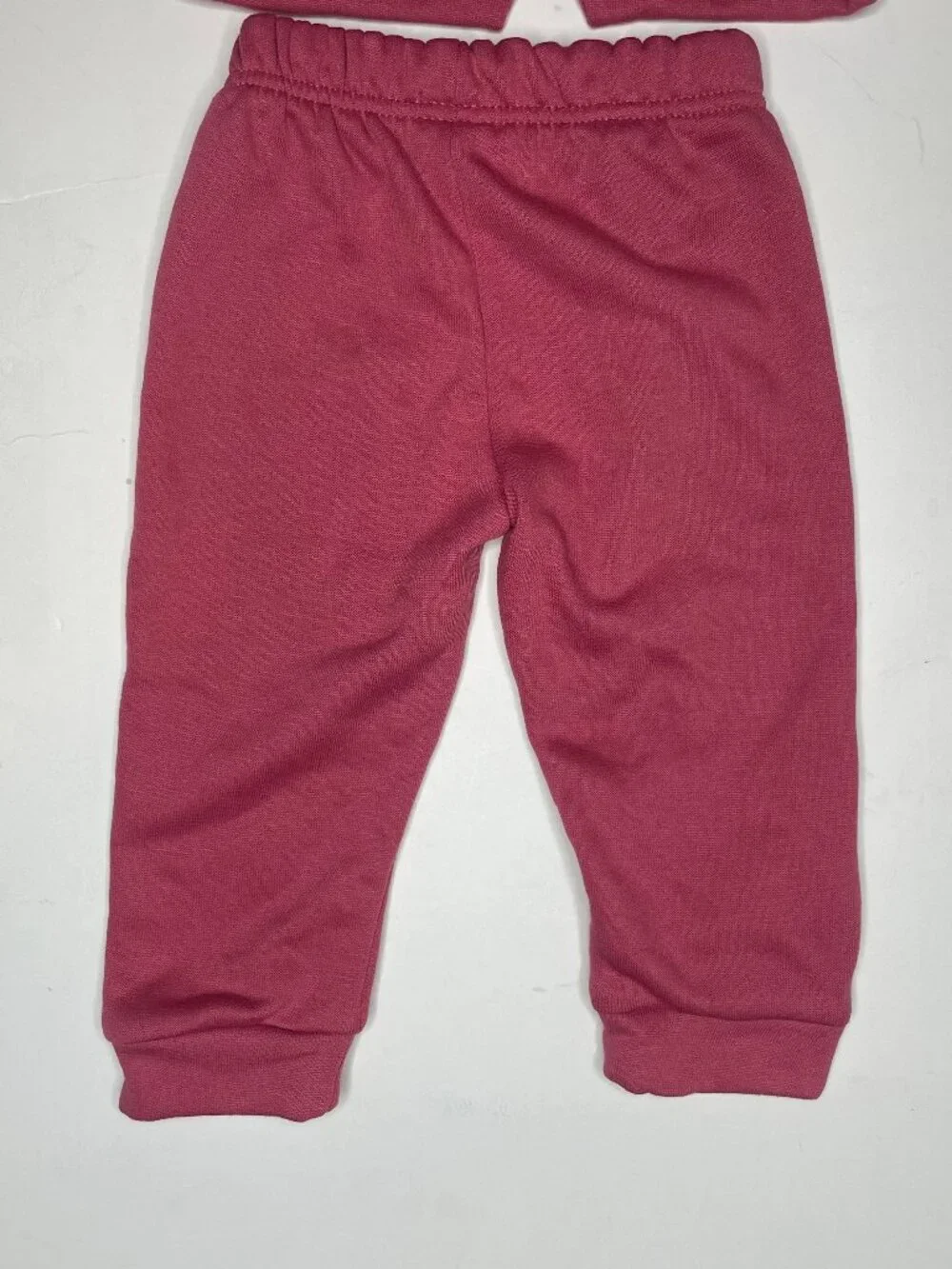 Disney Minnie Mouse Kidcore Pink Fleece Sweatshirt Pant Set 18M